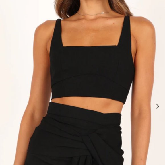 NWT Petal & Pup Two Piece Zanita Set - Black - S - Picture 3 of 6